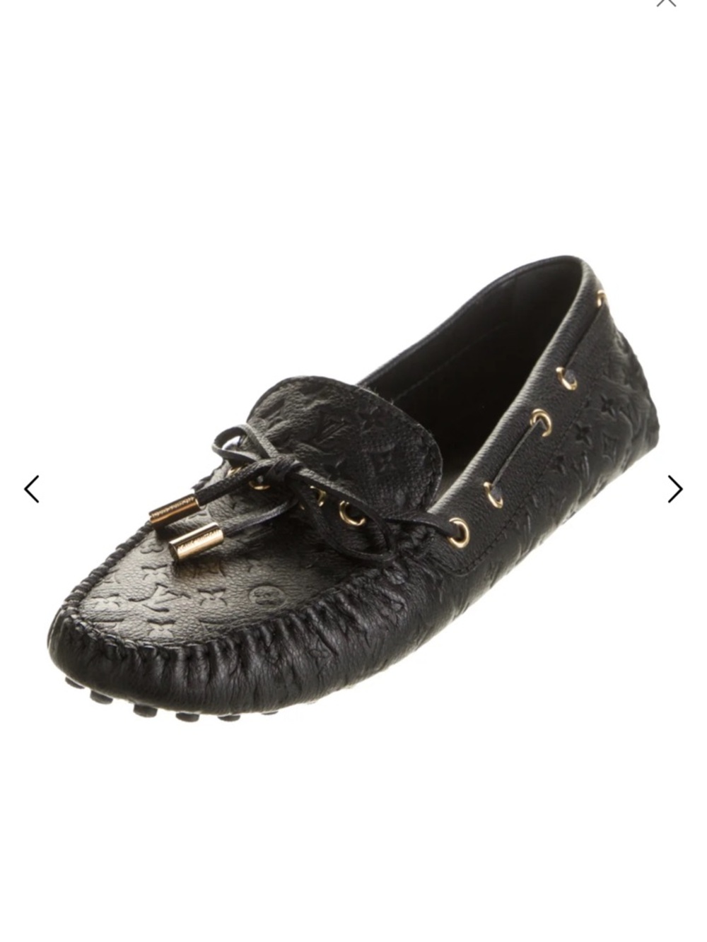 Louis Vuitton Monogram Leather Loafers 
Size: 7.5 | IT 37.5 - Picture 9 of 10